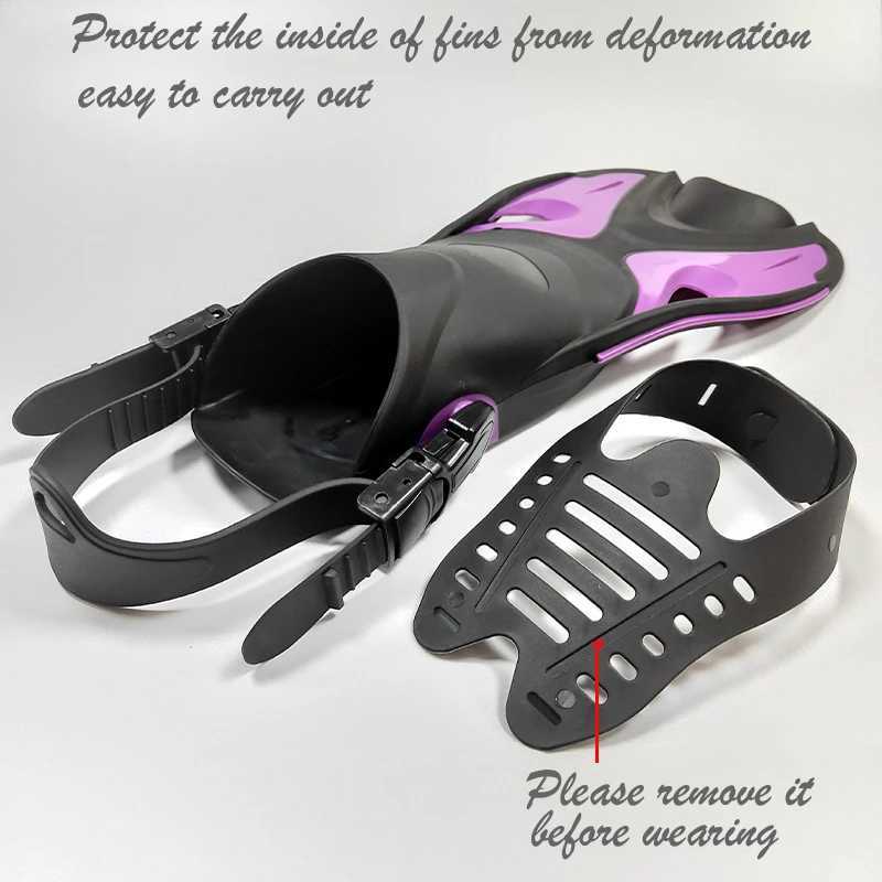 Professional scuba diving fins adult adjustable swimming shoes silicone diving shoes single fin diving shoesY250412