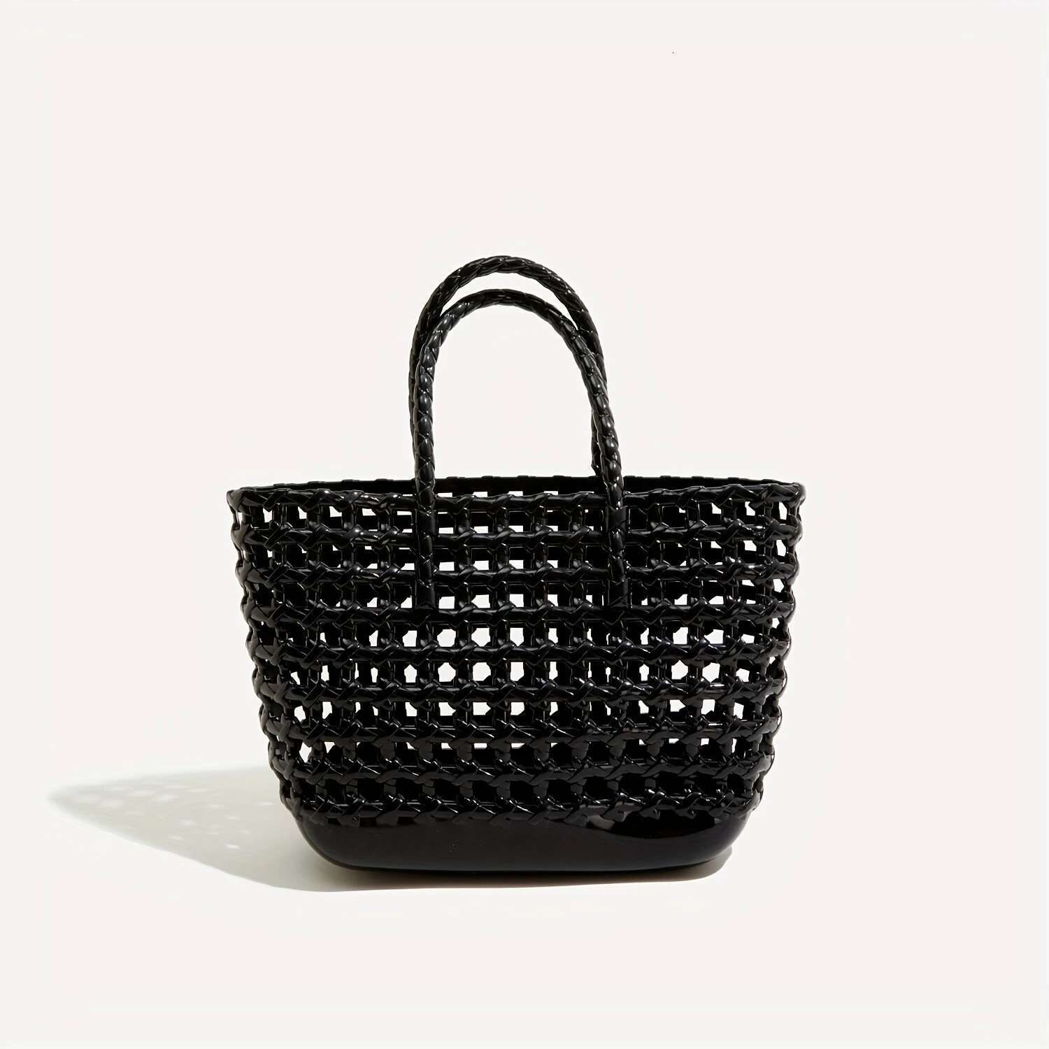 Hollow Out Vegetable Basket Bag - Large Capacity Silicone Tote For Traveg & Shopping