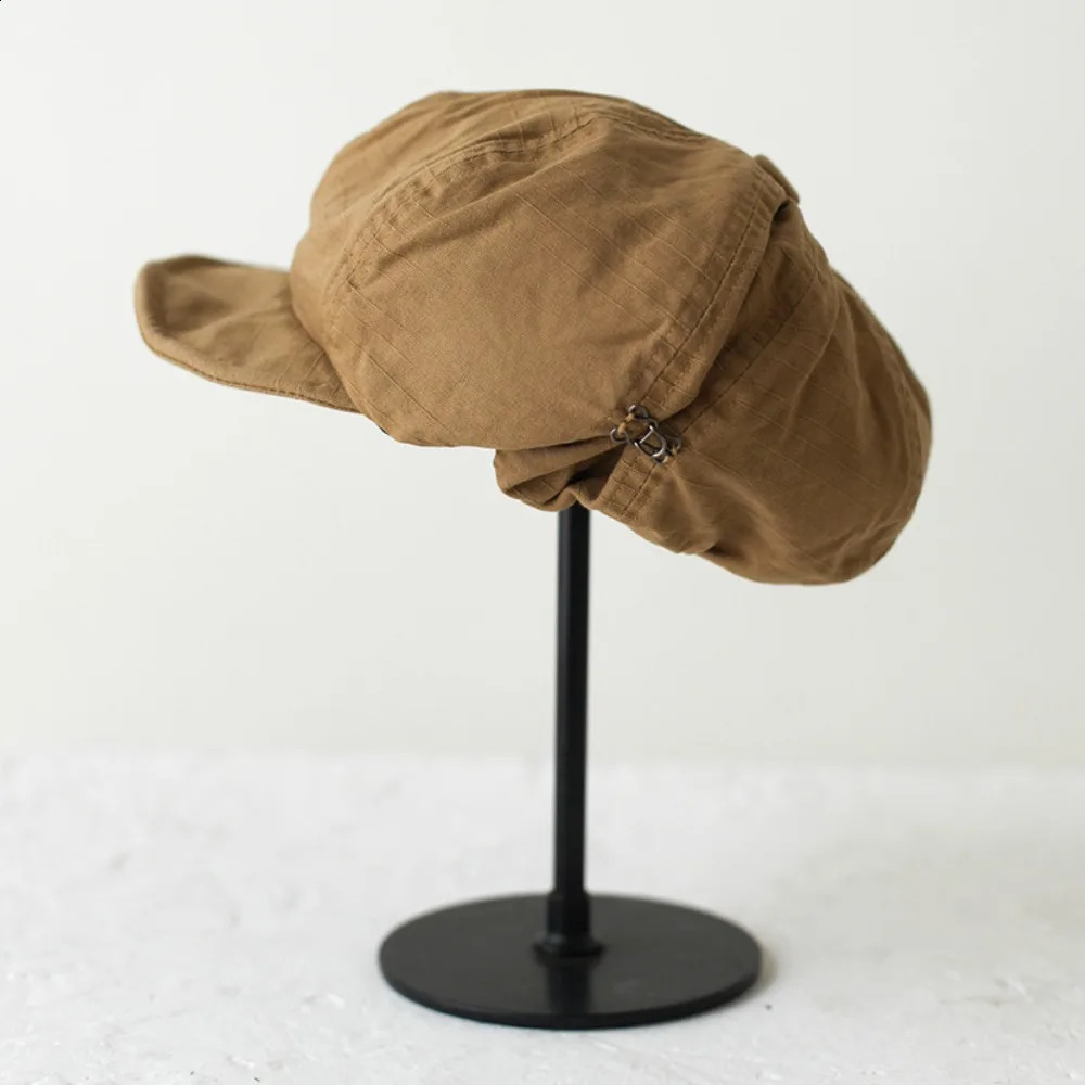 Retro sboy Caps Men Octagonal Hats British Painters Hats Autumn Winter Berets Herringbone Flat Caps Hip Hop Berets 250403