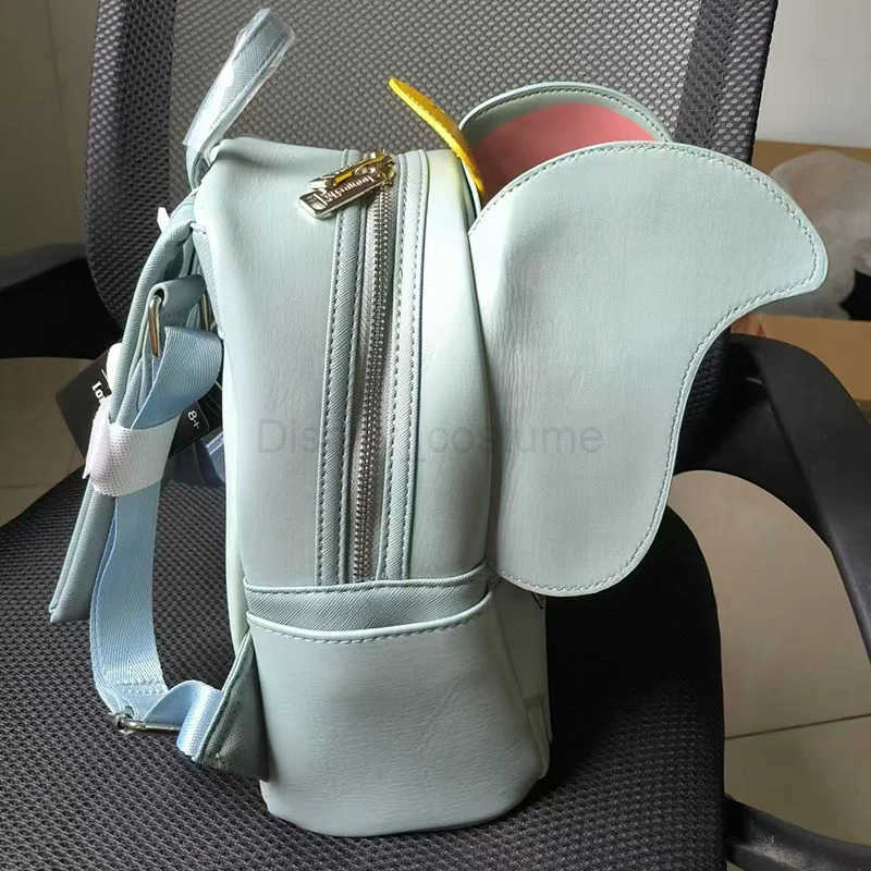 Disney New Disney Loungefly Bags Dumbo Cartoon Summer Travel Backpack Double Shoulder Women Backpack Portable Girlfriend Birthday Gift X250412