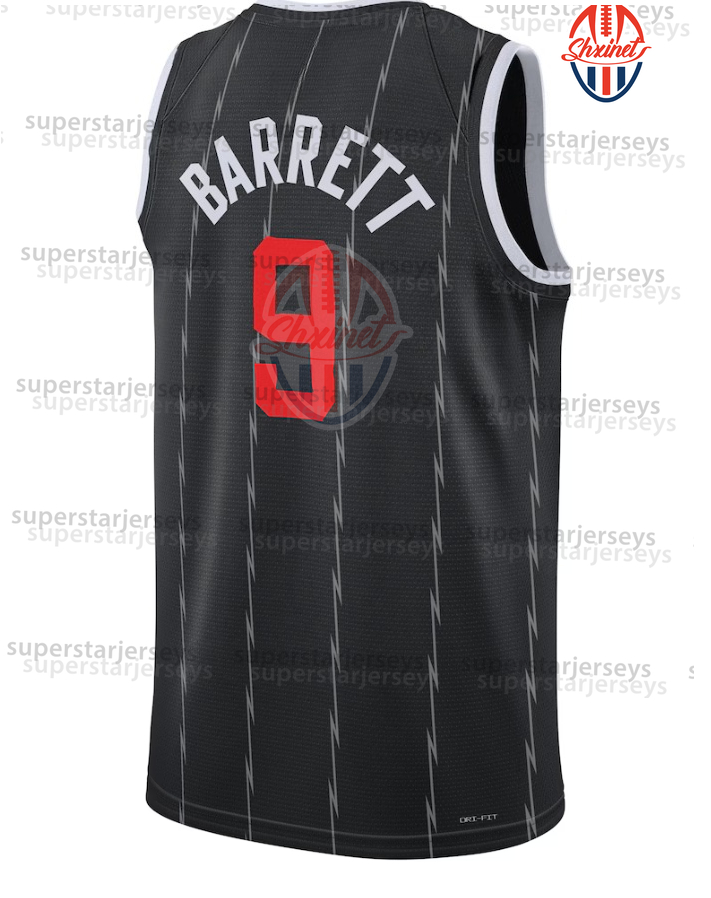 Personalized Custom 2025-26 CITY Jersey Scottie Barnes RJ Barrett Gradey Dick Ochai Agbaji
