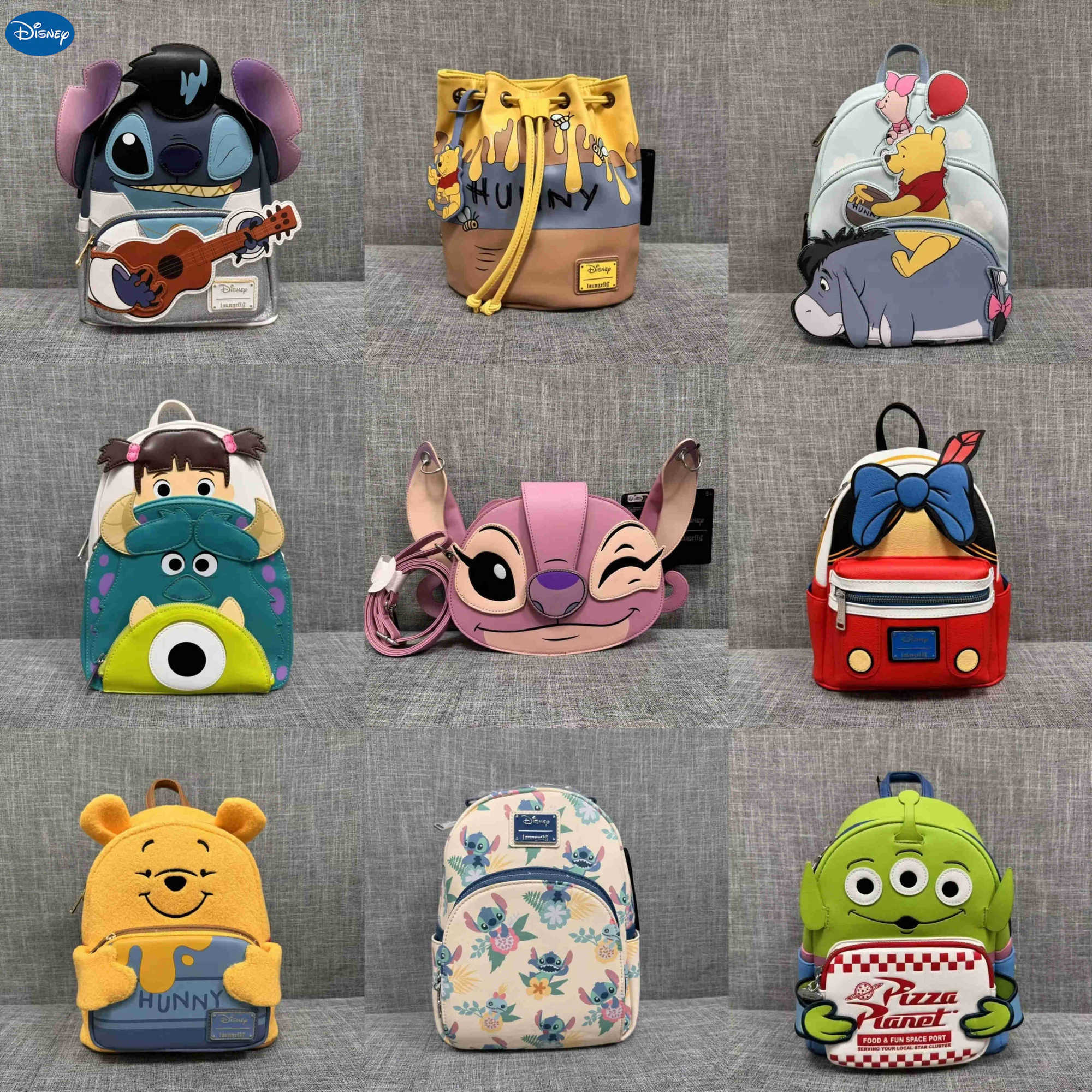 Disney New Stitching Lounge Backpack Cartoon Cute Marvel Embroidery Design Marvel Backpack Fresh Casual Cross Bag Childrens Gift X2504121