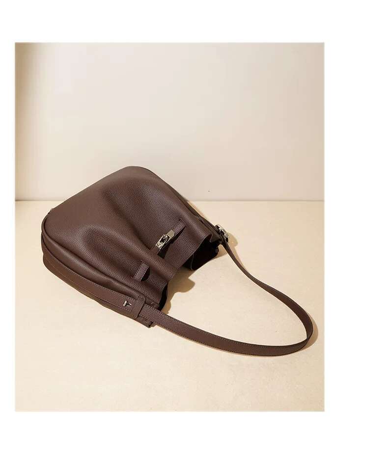 designer genuine leather handbag ladies large womens bag highquality casual crossbody new bucket bags