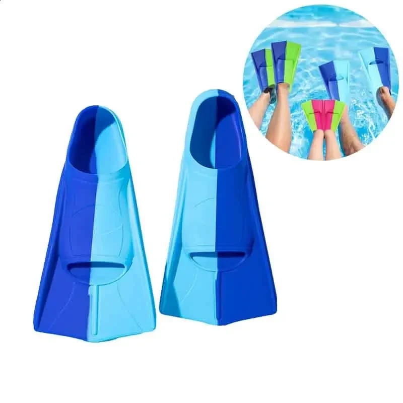 Adult Children Diving Fins Swim Shoes Professional Silicone Fins Swimming Diving Snorkeling Shoes 250411