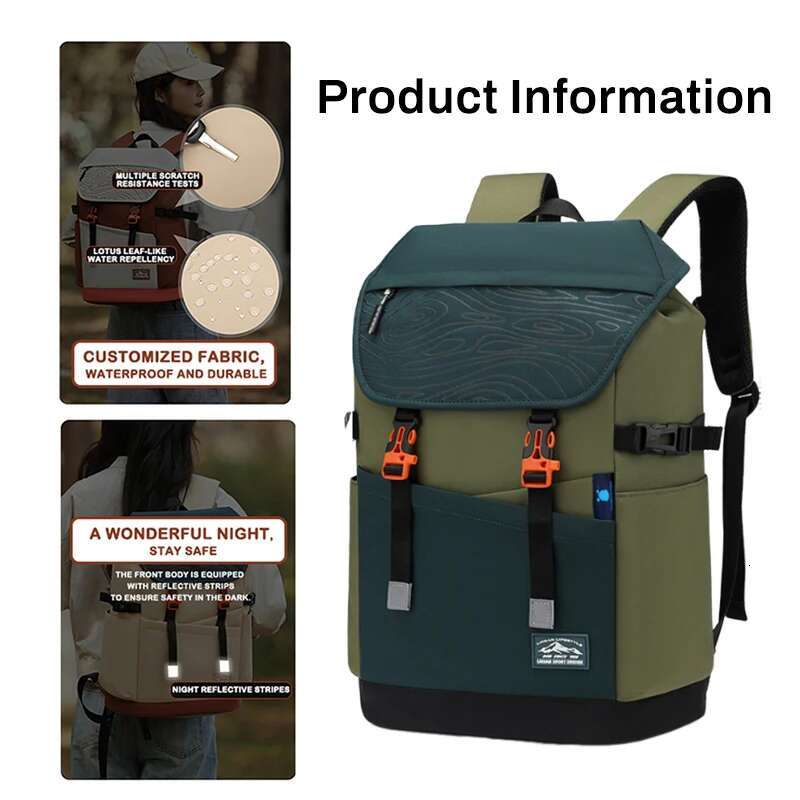 Large Capacity Outdoor Travel College Student Leisure Computer Men's And Women's Fashion Backpack Sports Bag
