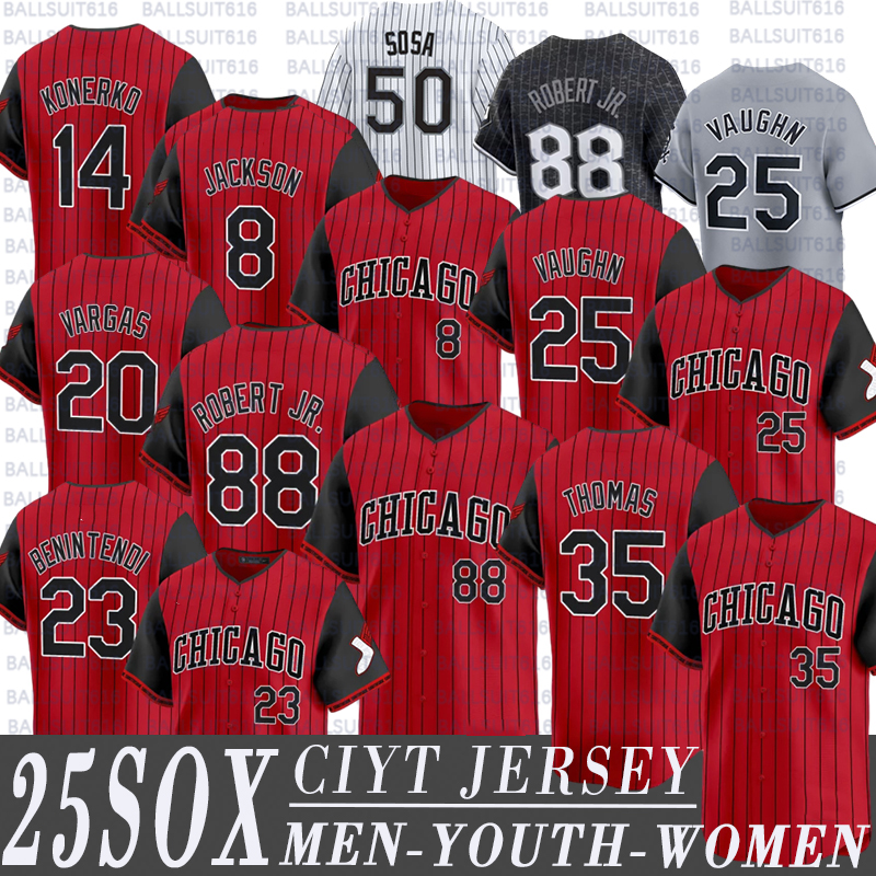 Andrew Benintendi Luis Robert Jr white sox city connect jersey Lenyn Sosa Miguel Vargas White Sox jersey Andrew Vaughn Mark Buehrle Scott Podsednik Baseball Jerseys