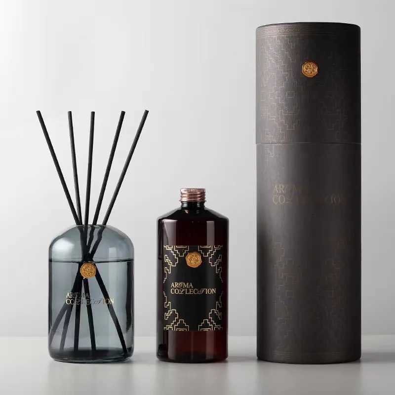 Aroma Collection 500ml Home Fragrance Oil Wet Garden Westin White Tea Blow Aromatherapy Bottle Black Fibre Rattan Sticks Set X2511121