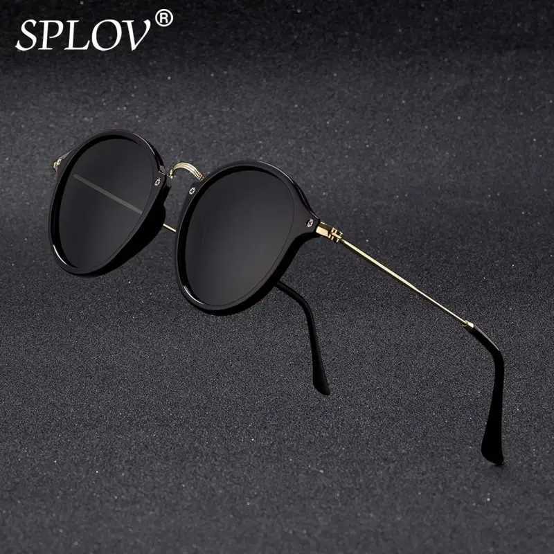 New Arrival Round Sunglasses coating Retro Men women Brand Designer Sunglasses Vintage mirrored glasses Z250411