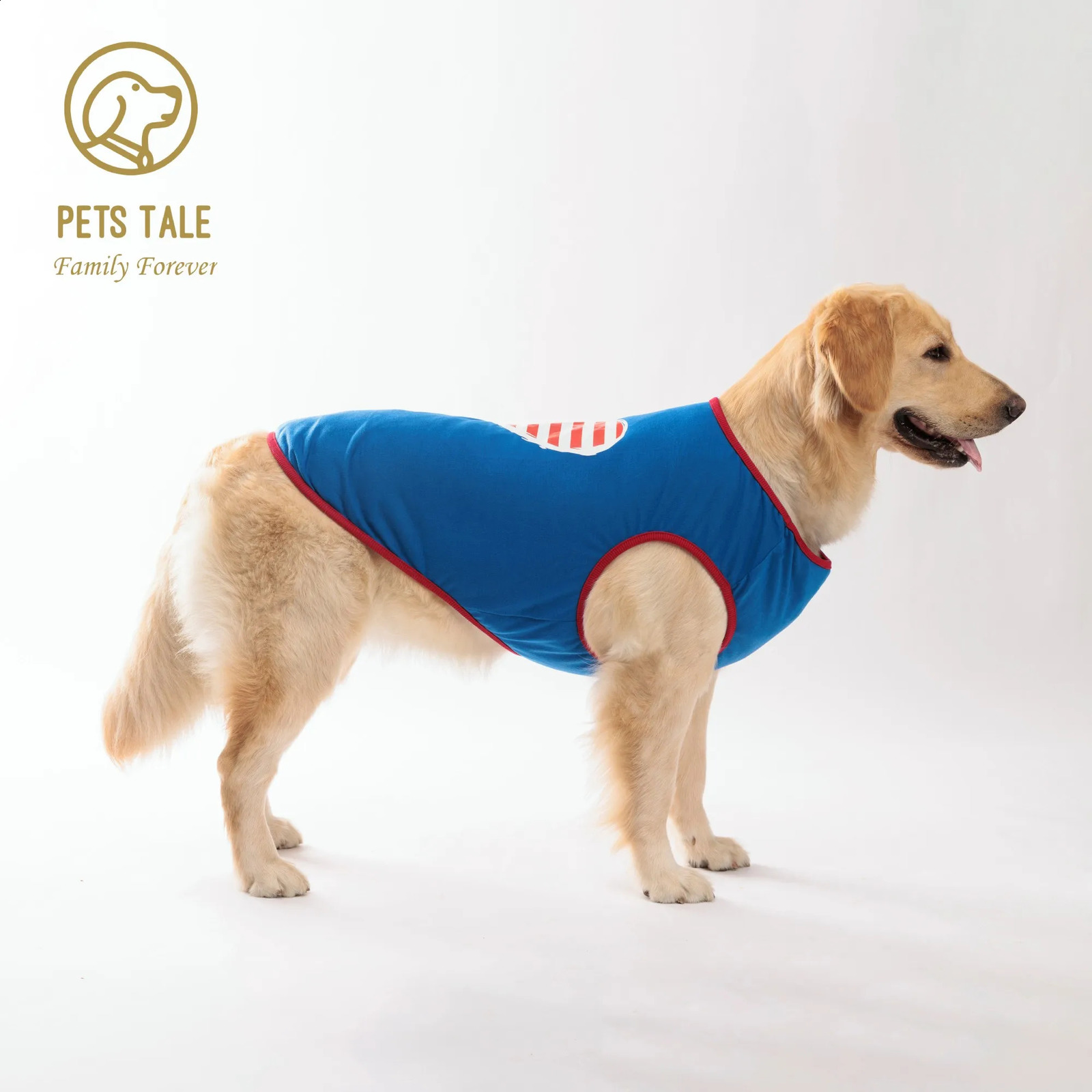 Cute Heart Shaped American Flag Graphic Pet Breathable Vest For Dog And Cat Summer Party Clothes 250407