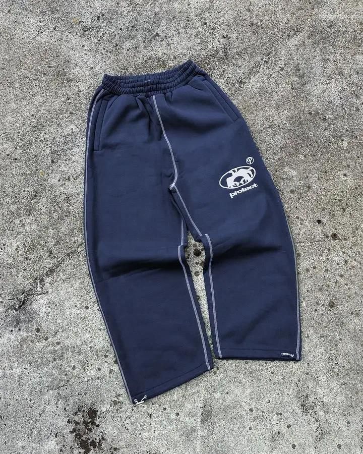 Men's Pants Streetwear PROTECT joggers Sweatpants Y2K Harajuku Hip Hop Letter Casual Mens Women Elastic Waist Jogging Trouser pants Z260315