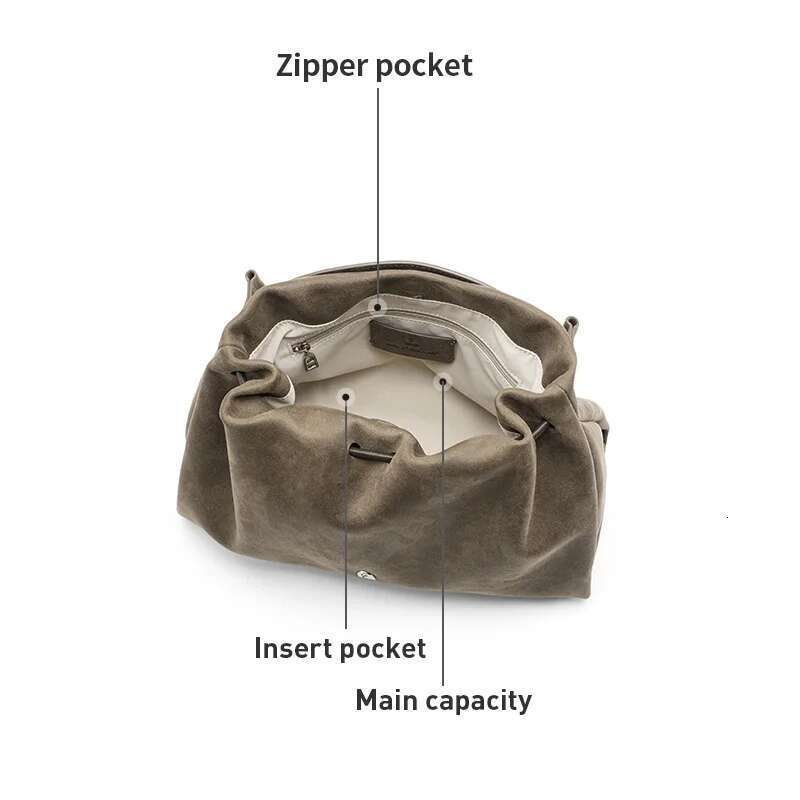 LA FESTIN Original Brand Women's Bag 2025 New Fashion Leather Shoulder Crossbody Large Capacity Bag Lady Handbag