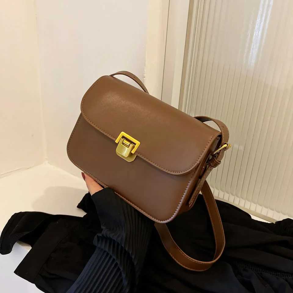 Luxury Designer New Womens PU Leather Shoulder Bag Trend Brand Small Square Bags Handbag Fashion Messenger Bags Underarm BagT2511112