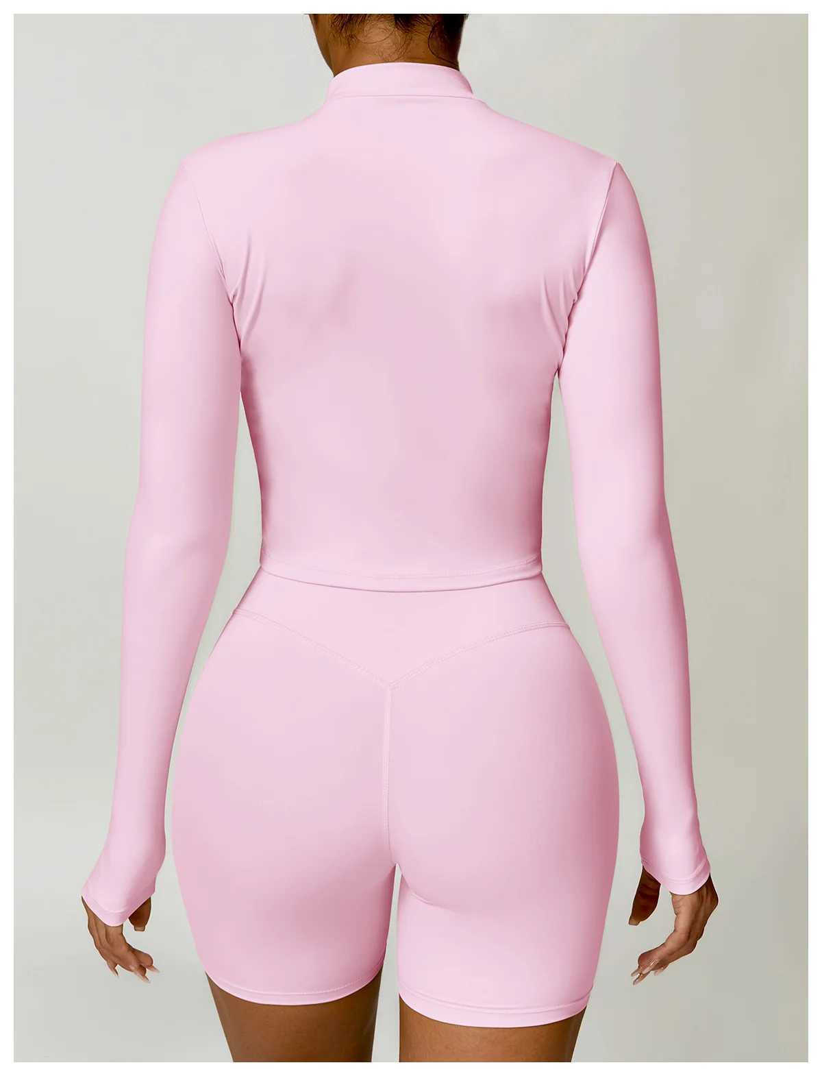 Womens Outdoor Running Fitness Wear T-shirt Long sleeved Single Piece Top New Yoga Long sleeved Yoga Shirt Gym Push Up Workout J251112