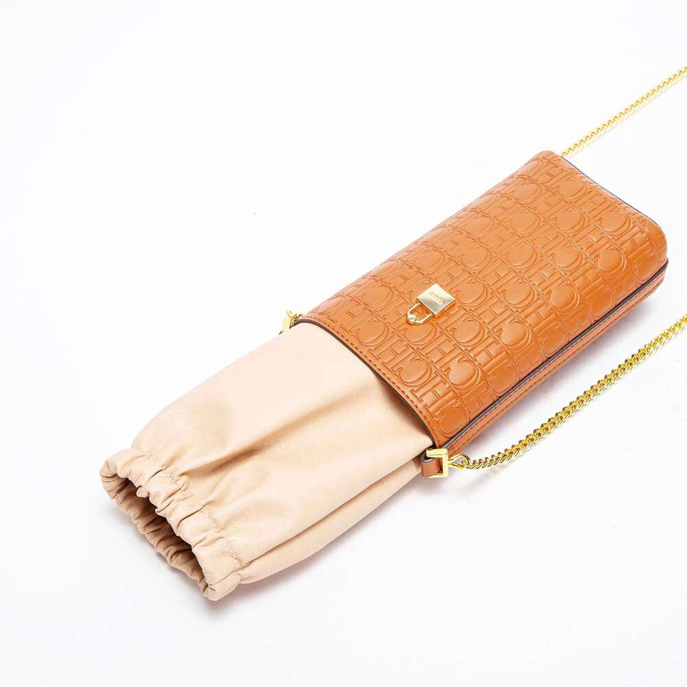 CHCH Phone 2024 New Emed Crossbody High Quality Metal Chain Bag