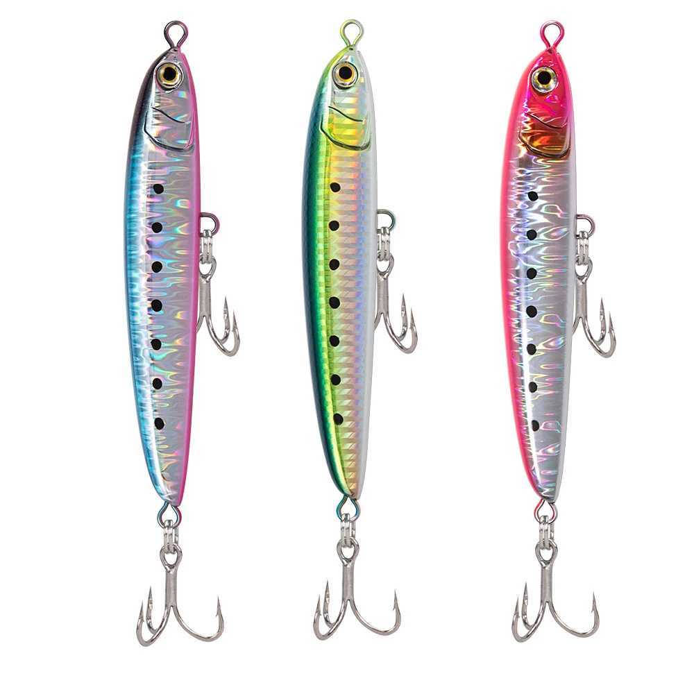 JIGGING PRO 105mm 40g Sinking Pencil Lure Saltwater Shore Casting Fishing Lure Kingfish Tuna Amberjack Z250411