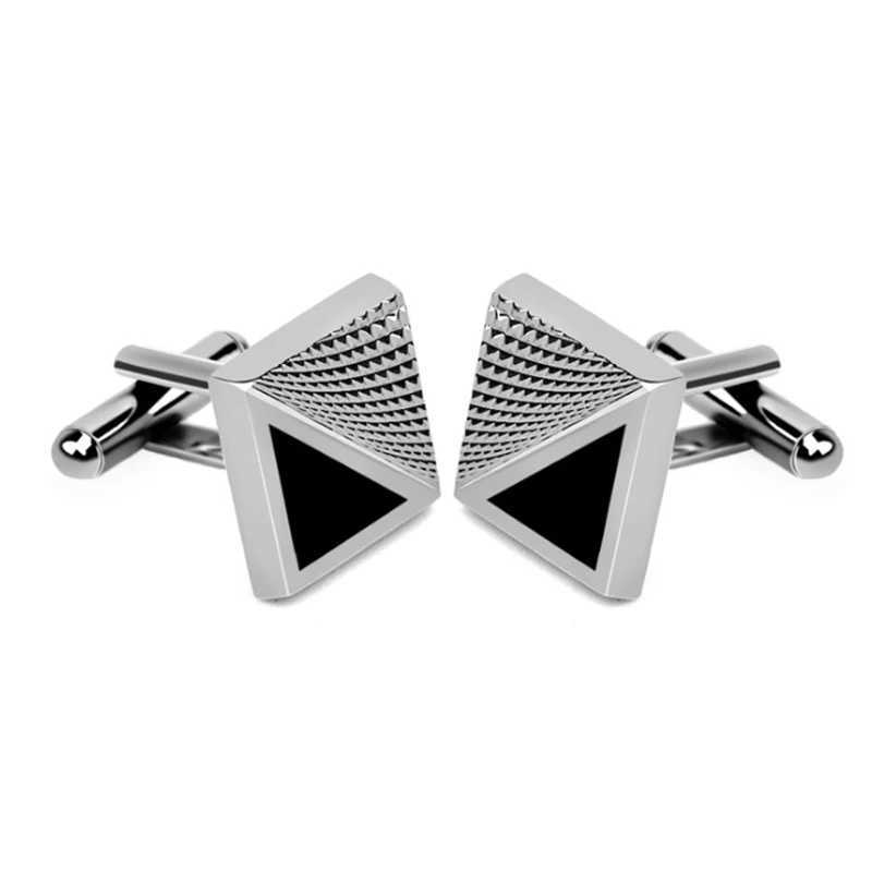 Luxury mens cufflinks high-quality crystal cufflinks wedding business shirts cufflinksT250412