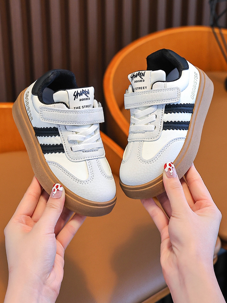 designer shoes 2025 Children's sports shoes German training breathable sneakers for boys and girls leisure and versatile small white shoes for ol