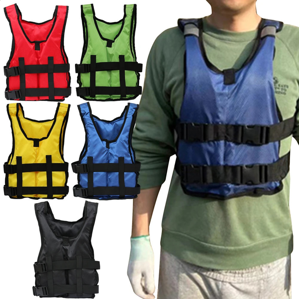 Buoyancy Life Vest Adults Surf Life Jacket Kayak Motorboats Raft Rescue Life Jacket Water Sports Swimming Drifting Safety Vest 250411