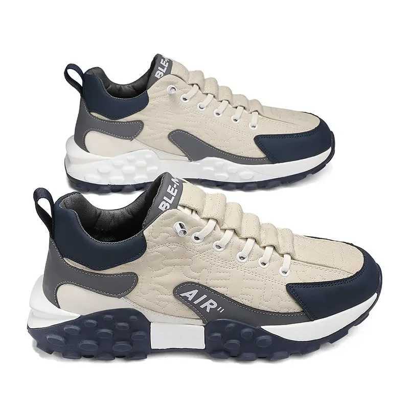 2024 Breathable and Comfortable Sneakers Dissolve Shoes Hong Kong Wind Net Face Dad Shoes W250412