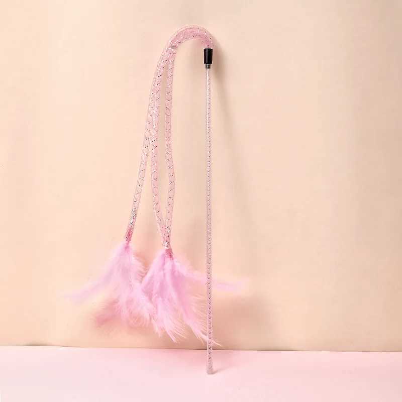 Cat Toys Cat Play Stick Bite Stick Cat Toys Interactive and Fun Cat Toys Bell Pet Products Y250412