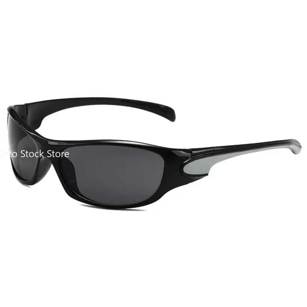 New Punk Y2K Sunglasses Women Goggle Luxury Brand Wrap Square Sun Glasses 2000S Shades Eyewear UV400 Female Designer EyeglassesC250411