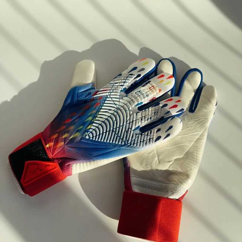 Latex Wear resistant and Anti slip Goalkeeper Gloves for Childrens Football Goalkeeper GlovesXJ250412