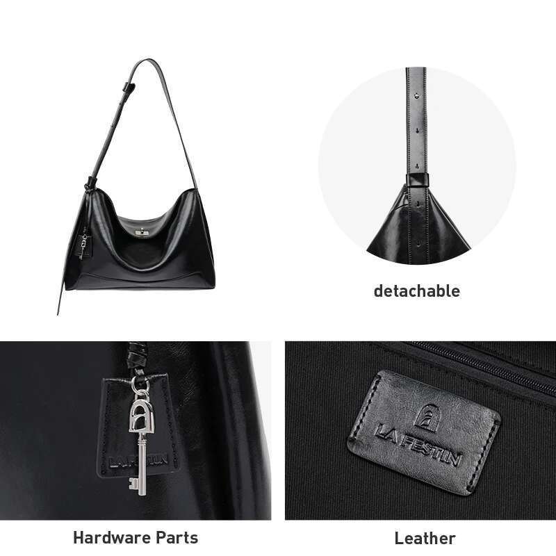 LA FESTIN Original Brand Shoulder Crossbody Popular Tote Bags For Women Large Capacity Fashion Leather Bag