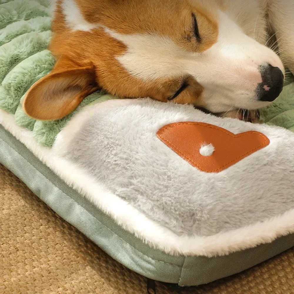 Pet bed thick mattress for dogs and cats super warm mattress for small medium and large dogs in winter detachable and washable pet bed for puppies X25