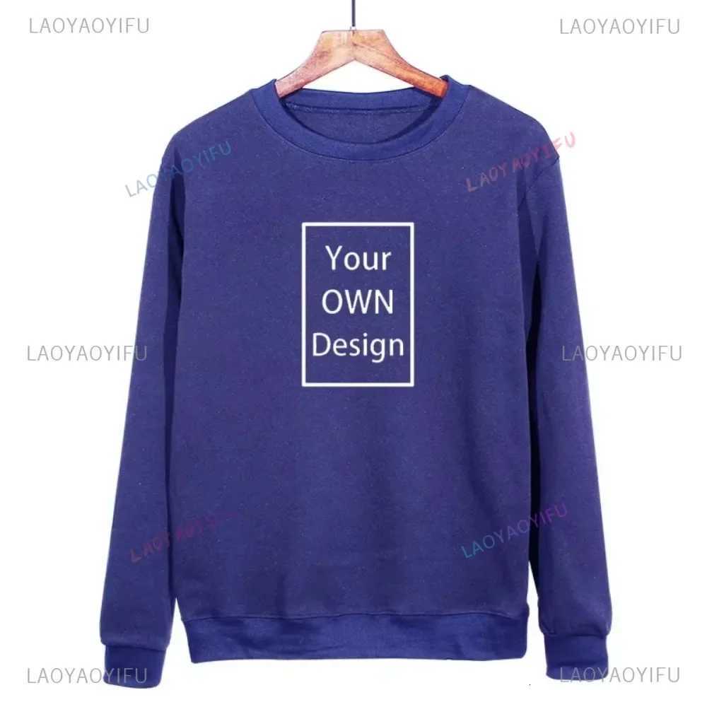 POD customization New 2025 Your OWN Design Brand /Picture Custom Men Women DIY Hoodie Sweatshirts Hoody Clothing Multicolour Loose FashionT251112