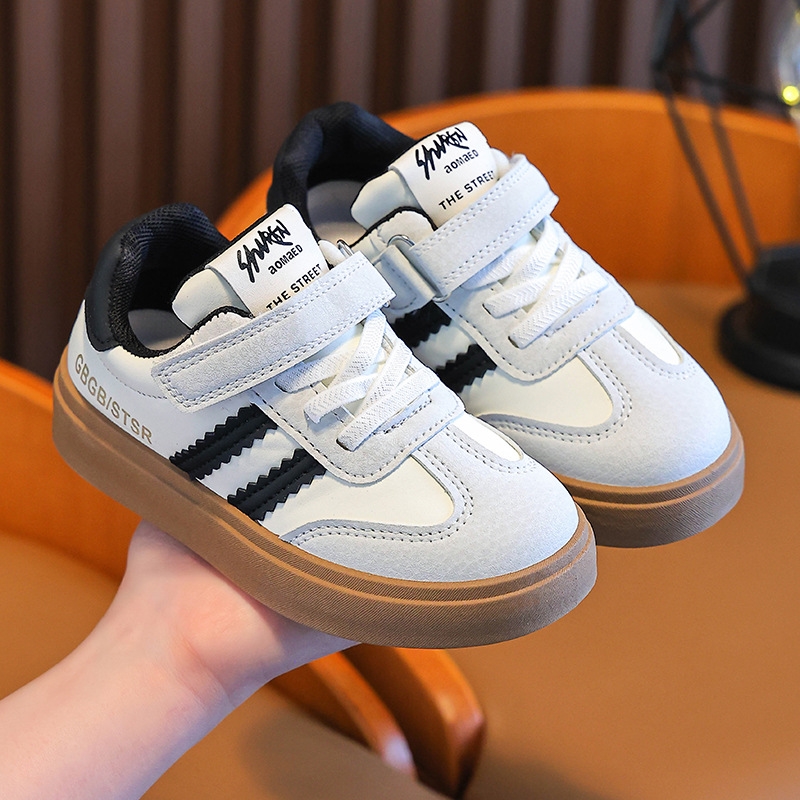 designer shoes 2025 new Children's sports shoes German training breathable sneakers for boys and girls leisure and versatile small white shoes fo