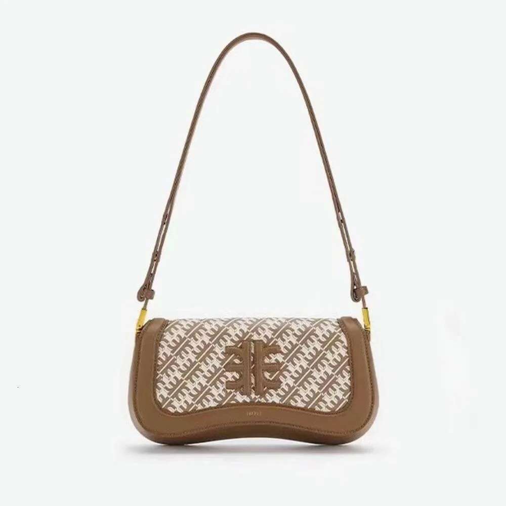 2025 Fashion JWPEI Pudding Unique Design Single Shoulder Crossbody New Underarm Stick Bag For Women Top-Handle Bags