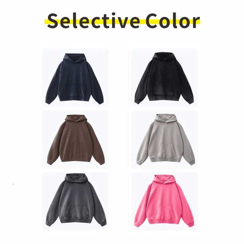 POD customization High end customization retro vintage popular versatile hooded pullover hoodieT251112