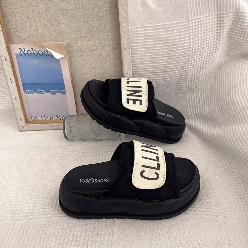 new free shipping designer slippers for woman outdoor indoor Low sandal casual black khaki beach shoes