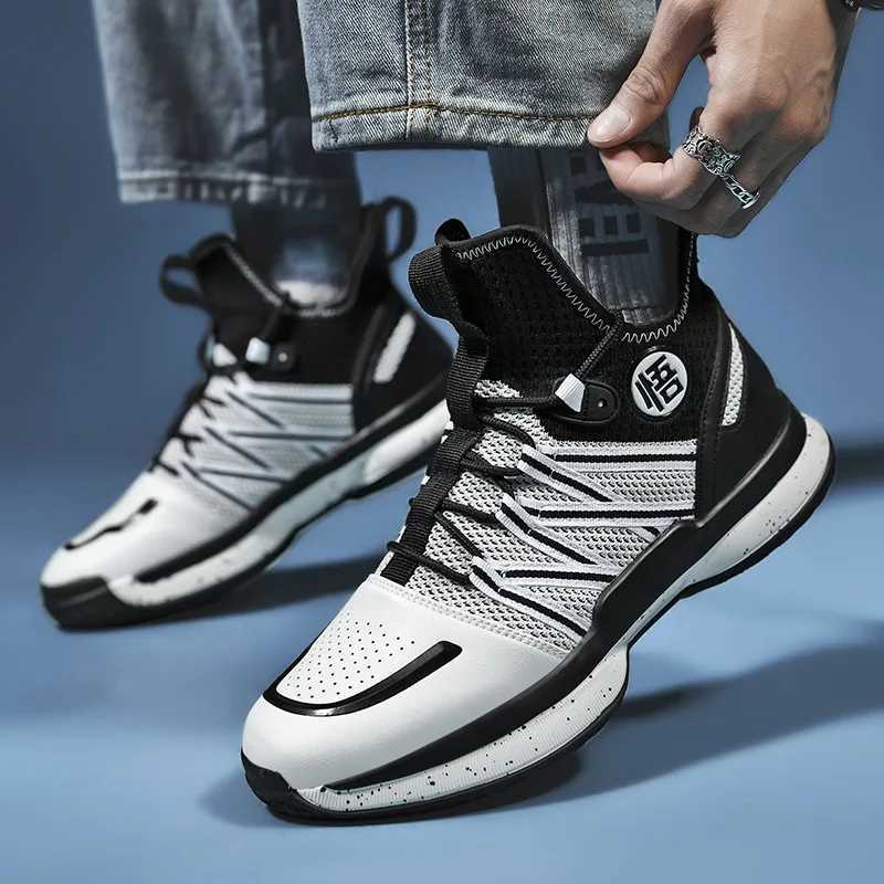 High Top Mesh Running Shoes Korean Fashion Students Casual Sneaker Non-slip Versatile Couple Shoes Mascino Zapatillas Hbre Z250411