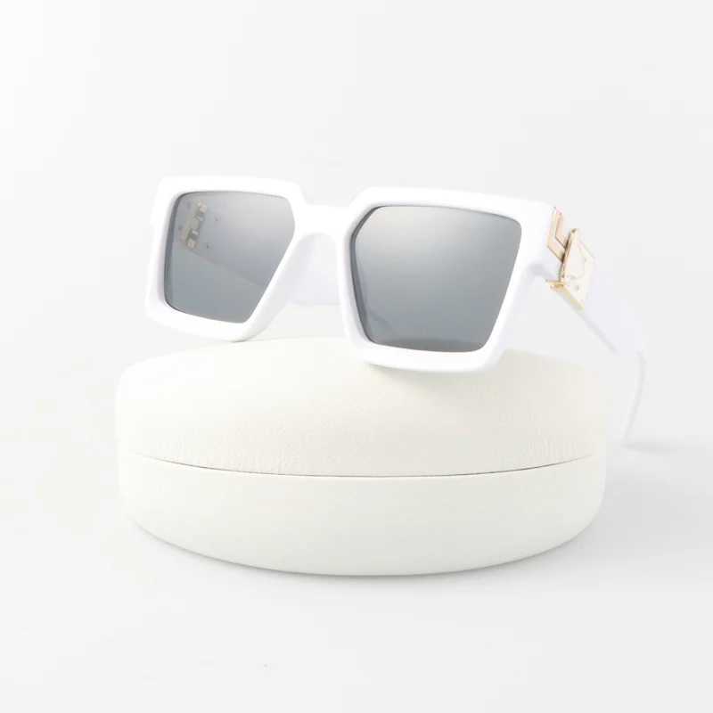 Square Vintage Sunglasses Man Brand Designer Fashion Mirror Sun Glasses Male Retro Black Outdoor Travel Mirror Oculos De Sol Z250411