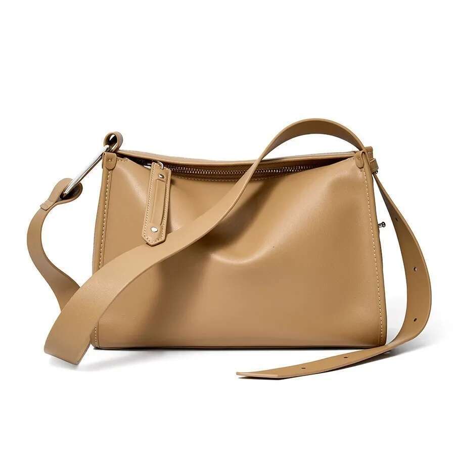 New Hot Sale Of The Season Women's Crossbody Soft Leather Shoulder Bag Vintage Style Mobile Phone Pocket Polyester Ing Sm