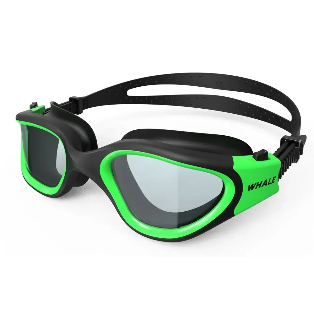 Adult Anti-Fog UV Protection Lens Men Women Swimming Goggles Waterproof Adjustable Silicone Clear Lens Swim Glasses Adults 250411
