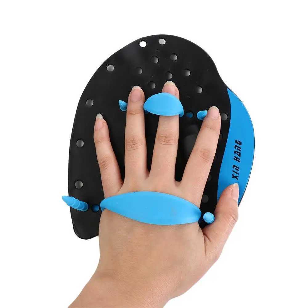Practical accessories include fingers ribbon paddles diving palms swimming paddles and handheld calibratorsY250412