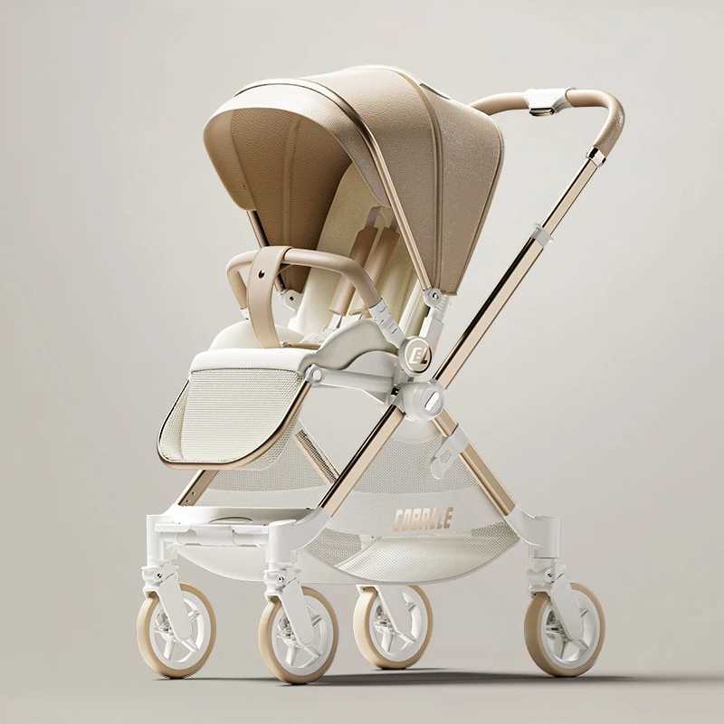 The newly arrived convertible full-size baby stroller in 2025 is suitable for infants newborns and smart baby strollers with reversible seats W250411