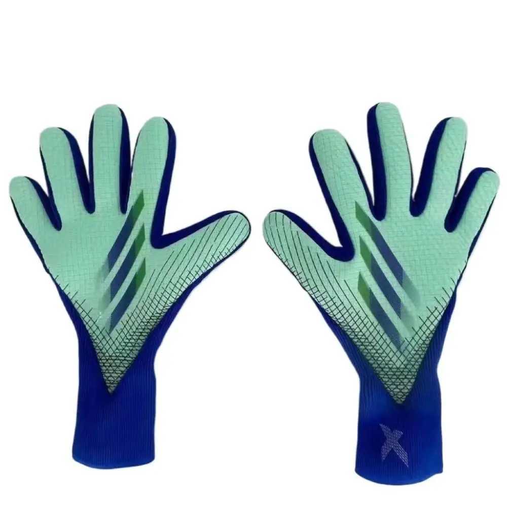 1 pair of cushioned goalkeeper gloves breathable and non slip latex gloves soft and adjustable football goalkeeper gloves for football matchesXJ250412