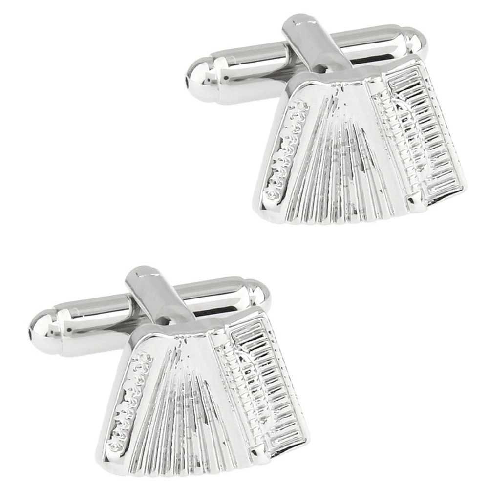 31 Design Music Cufflinks Mens Fashion Cufflinks Accordion Piano Guitar Violin Drum Sax Bass Cello Radio Earphones SpeakerT250412