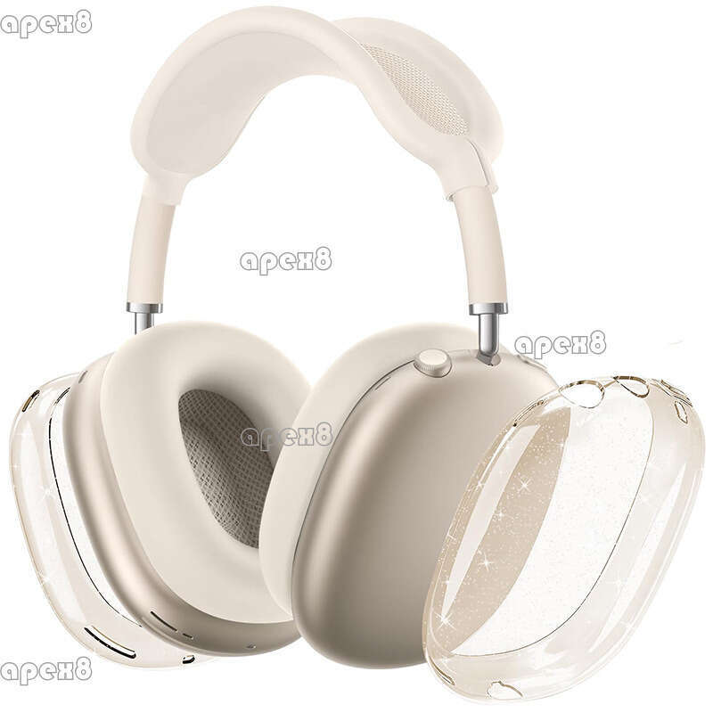 For headsets Clear headphone case Silicone solid color earcase protective case does not include headphones