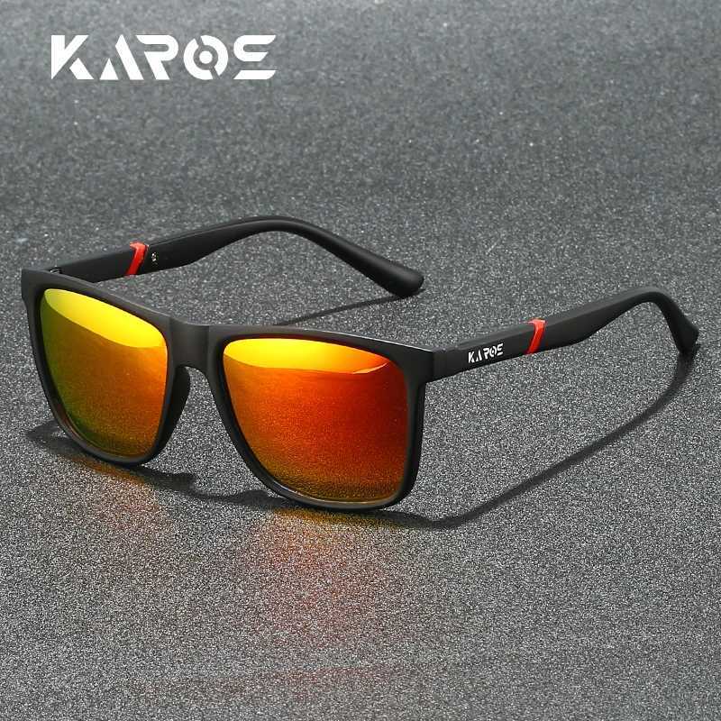 KAROS Polarized Sunglasses Men Women Sports Fishing Mirror Sun Glassses Driving Outdoor Travel Ultralight UV400 Eyewear YZ2015 Z250411