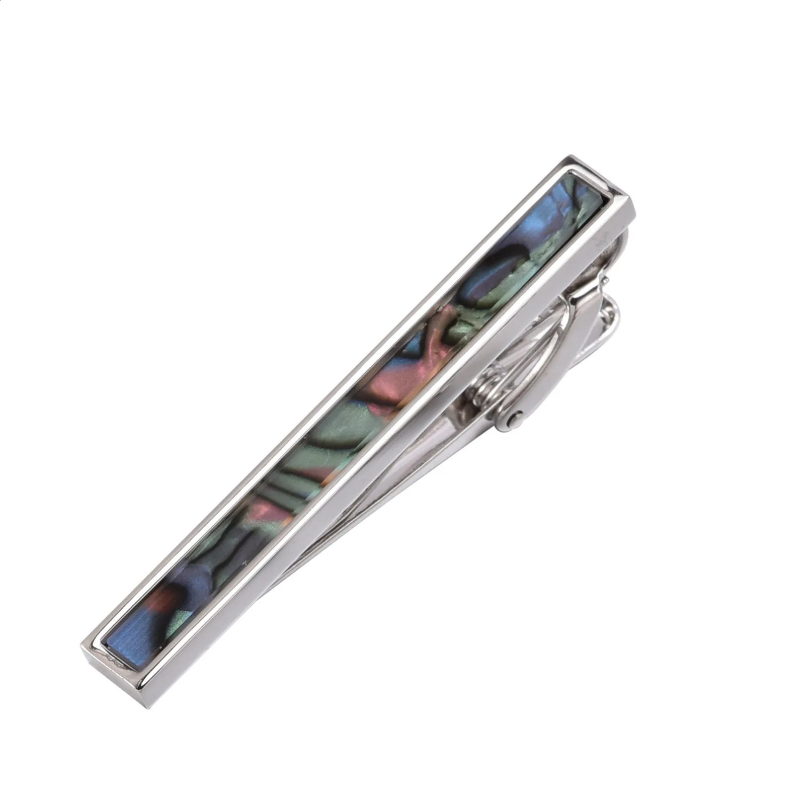 Mens cufflinks business suit cufflinks square French cufflinks tie clip set made of sea shell 250409