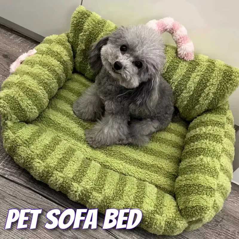 Dog specific sofa kennel winter warm pet Internet celebrity cat nest small dog sleep pad winter bed X250412