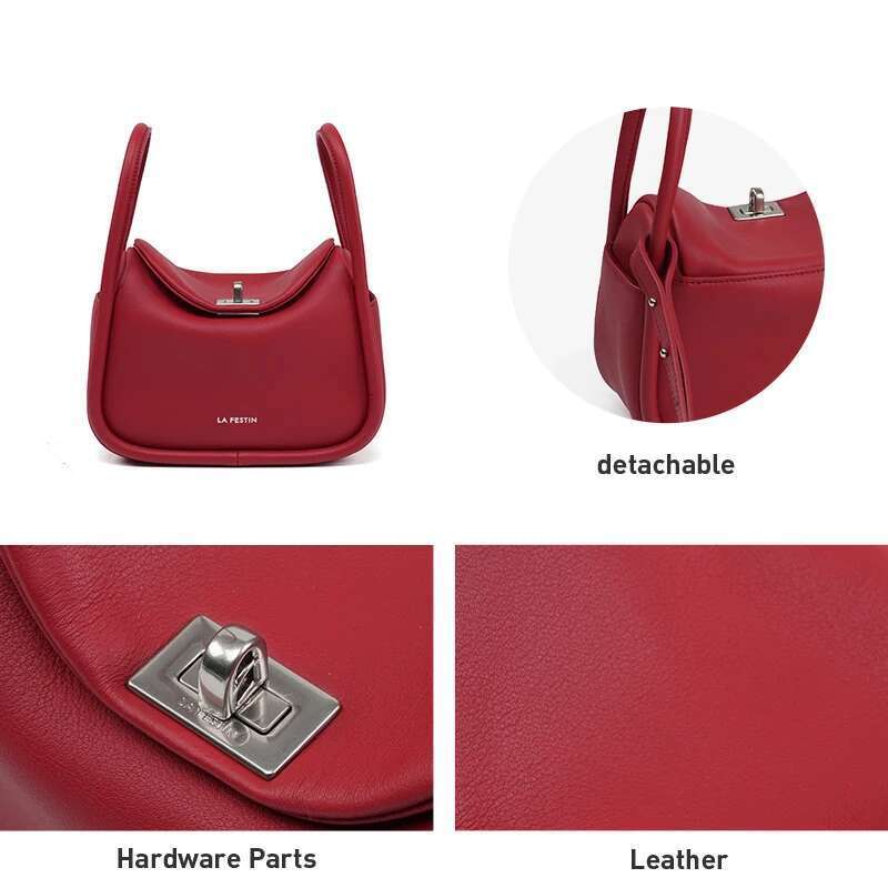 LA FESTIN Original 2024 New Women Designer Handbag Female Shoulder Bag Office Package Crossbody Bags