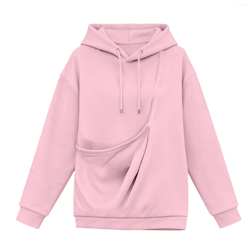 Women's Hoodies Cool Hoodie Jacket Women Fall And Winter Casual Solid Color Pet Pocket Hooded Sweatshirt Funny Pullover For Lady Ropa Mujer