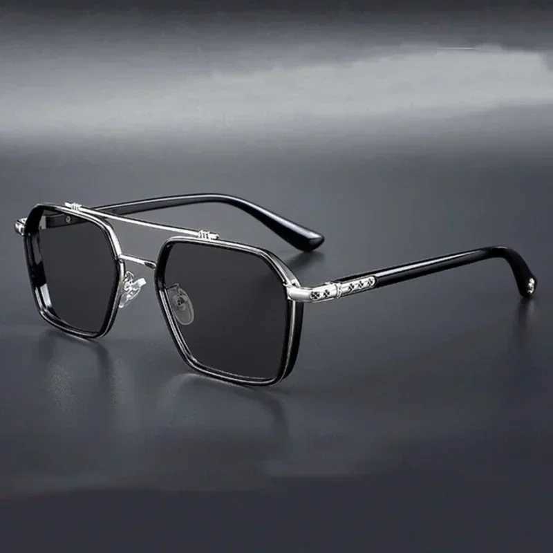 Retro Steampunk Sunglasses Men Polarized Brand Designer Driver Safety Goggle Outdoor Eyewear Man Shades UV Protection OculosC250411