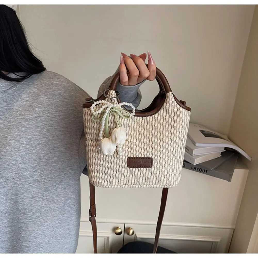 Adjustable Strap Tote Bag Casual Large Capacity PU Shoulder Bag Lightweight Women Handbag For Travel Work Beach Gym StoreT2511112