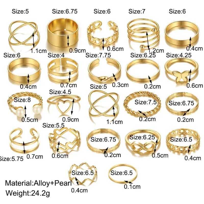 22 sets of Butterfly European and American new style opening female designer minority ringsXJ250412